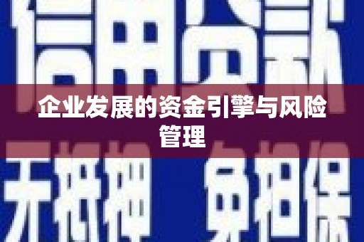 头份企业发展的资金引擎与风险管理
