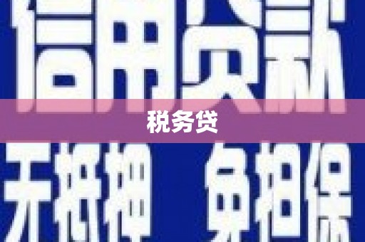 青羊税务贷