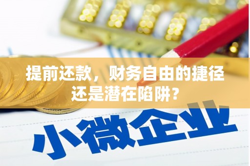 莿桐提前还款，财务自由的捷径还是潜在陷阱？