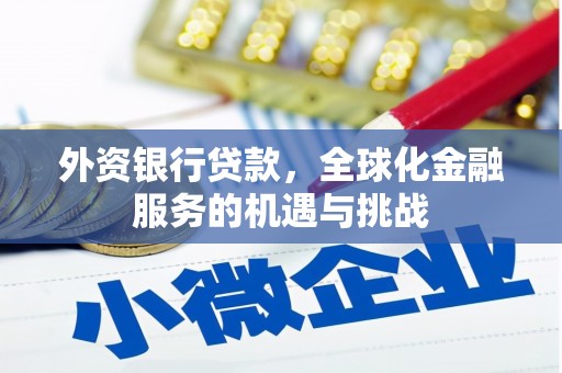 新泰外资银行贷款，全球化金融服务的机遇与挑战