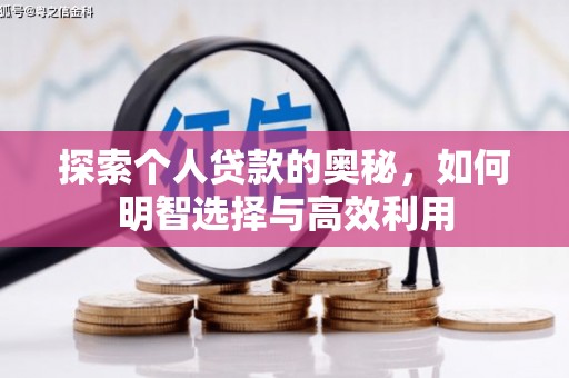 西畴探索个人贷款的奥秘，如何明智选择与高效利用