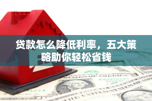德宏贷款怎么降低利率，五大策略助你轻松省钱