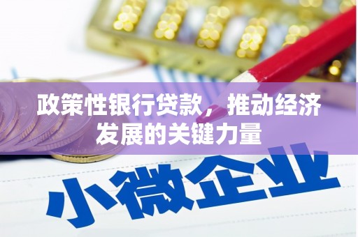 祁县政策性银行贷款，推动经济发展的关键力量