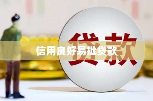 孝南信用良好易批贷款