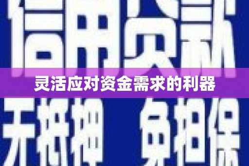滦县灵活应对资金需求的利器